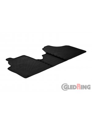 Original Gledring Passform Fußmatten Gummimatten 3 Tlg.+Fixing - Fiat Scudo/PEUGEOT Expert/CITROEN Jumpy 2007->/FOR CARGO ONLY